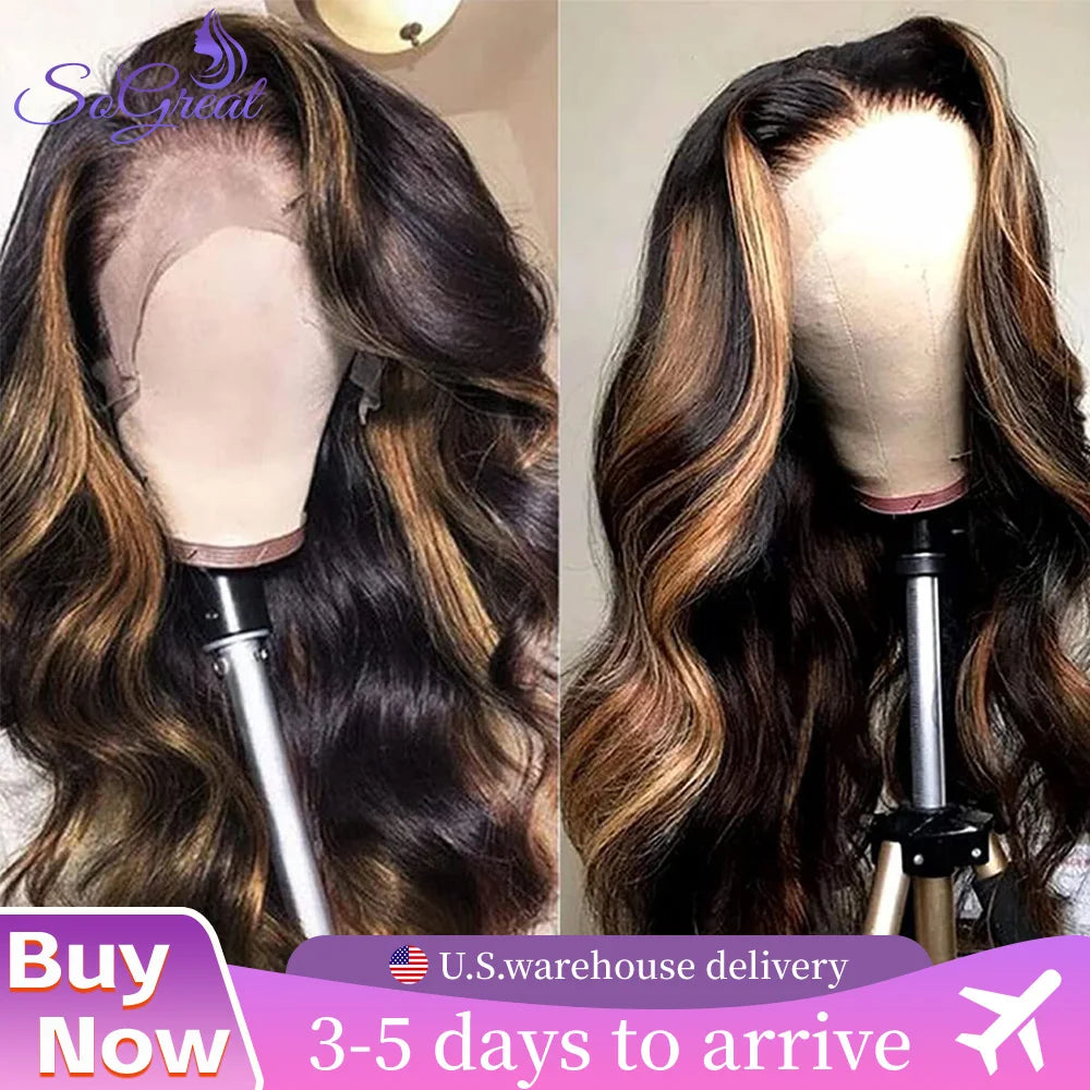 Throw & Go! Straight Honey Blonde Glueless HD Lace Wig